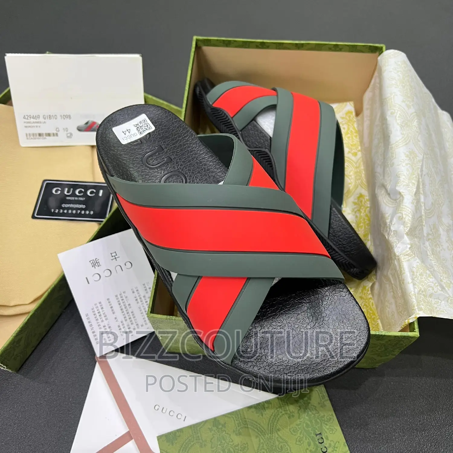 Original Gucci Slides Available in Store