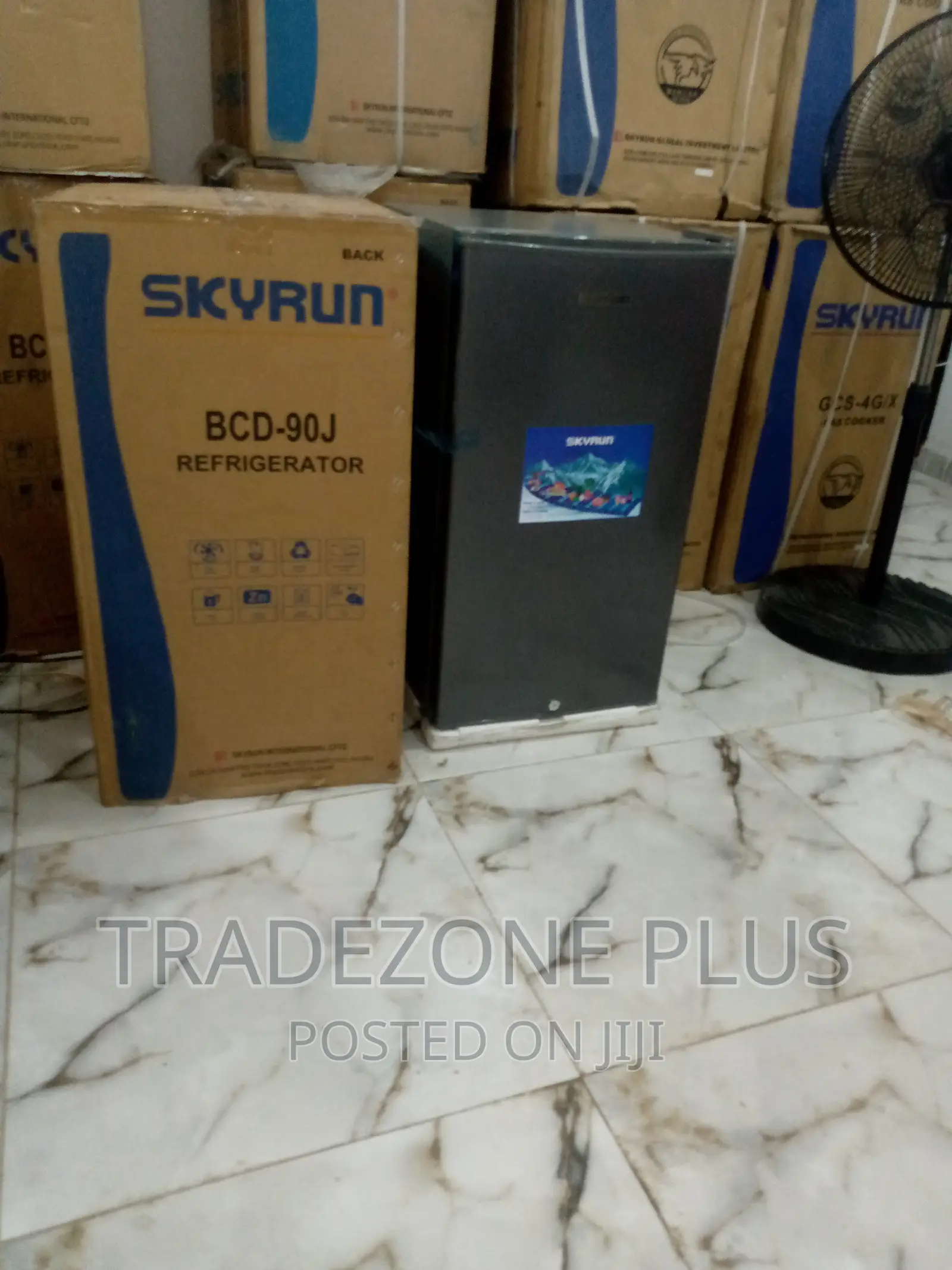 Skyrun BCD-90J 80L Single Door Anti-Rust Refrigerator
