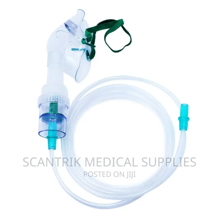 Face Shield Cup Nebulizer Inhaler Conduit Adult Oxygen Mask