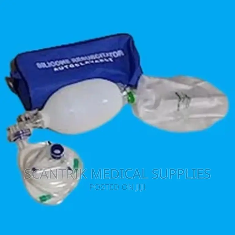 Silicone Resuscitator Adult Ambu Bag