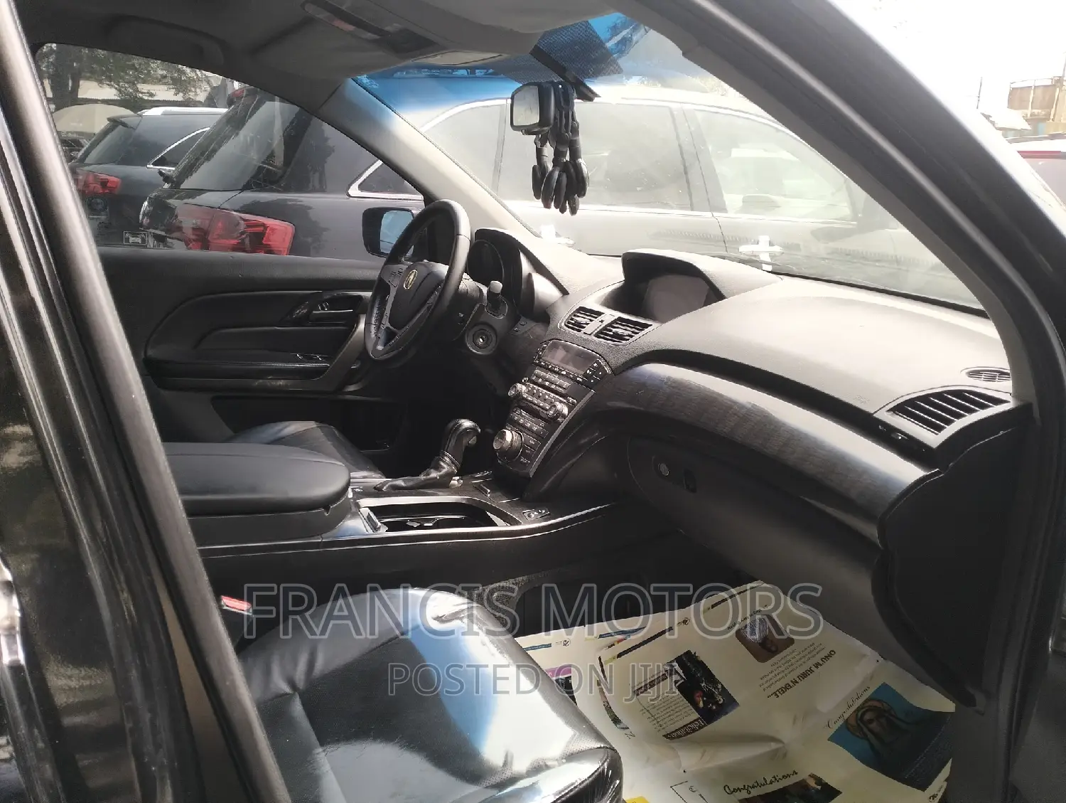 Acura MDX SUV 4dr AWD (3.7 6cyl 5A) 2009 Black