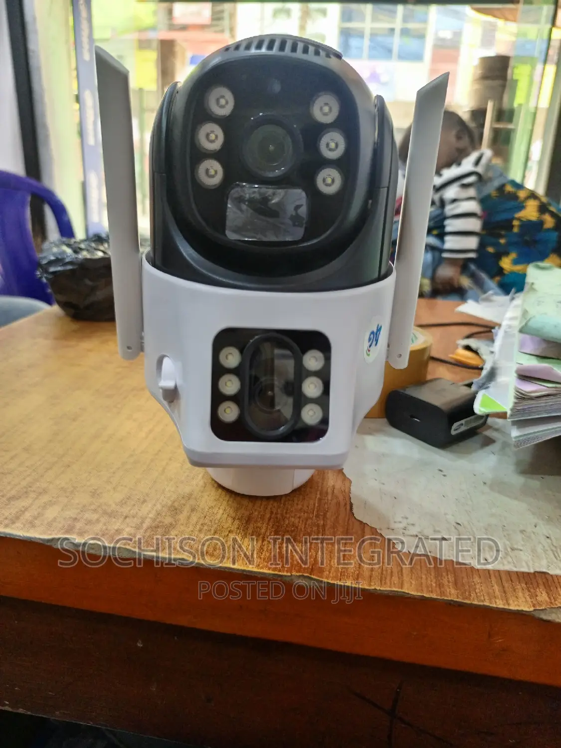 4g Dual Lense Solar Powered Smart Alarm PTZ Camera