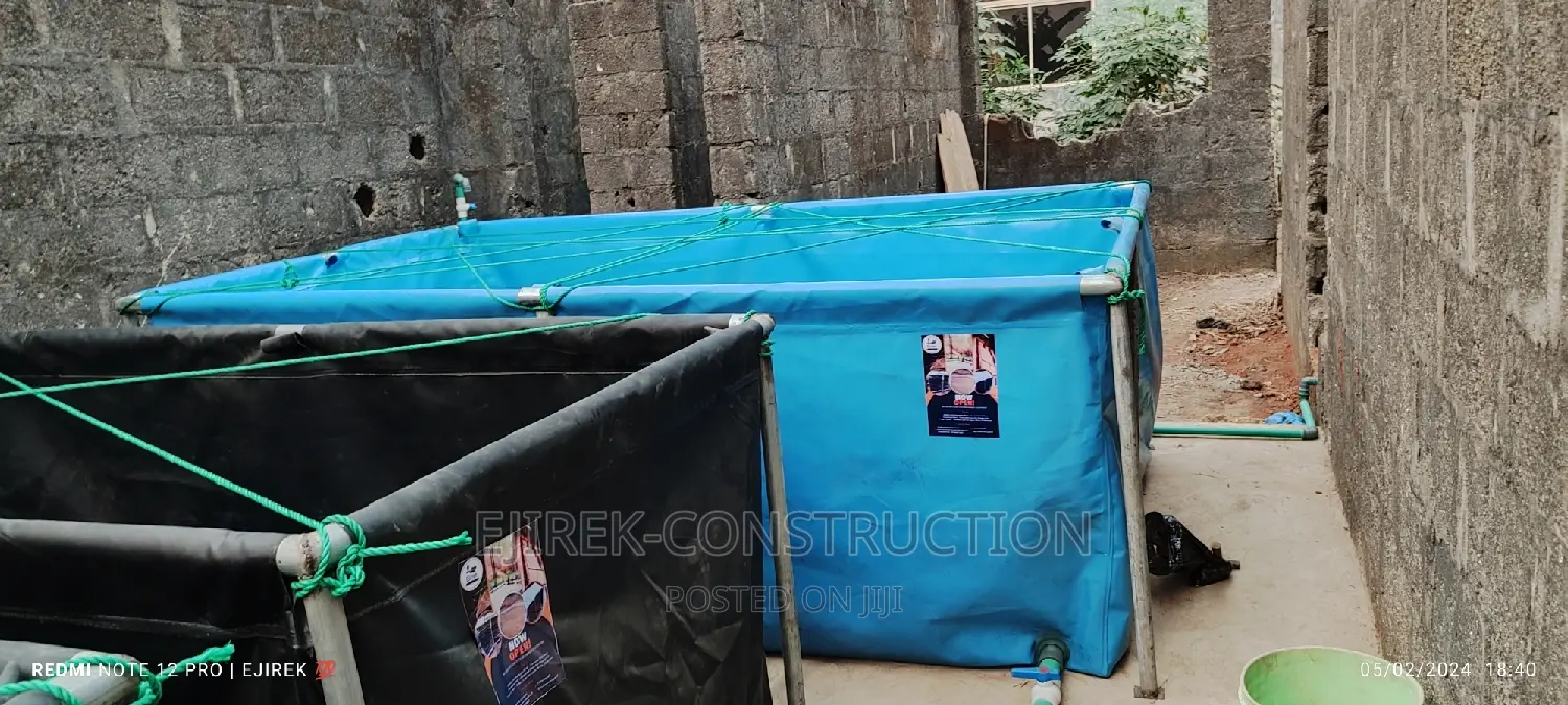 Collapsible Fish Pond (Tarpaulin Fish Pond)