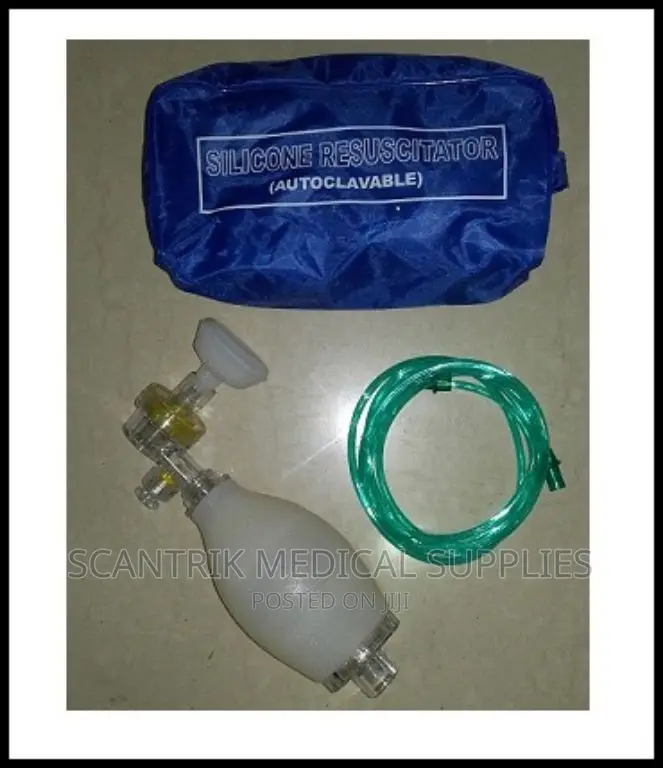 Manual Resuscitator Ambu Bag - With Self Inflating Bag
