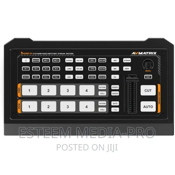 Avmatrix Shark H4 4-Channel Hdmi Video Switcher