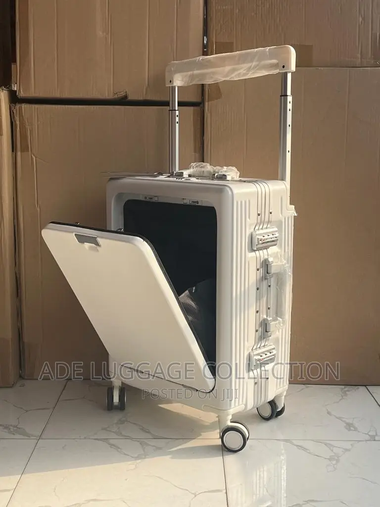 Aluminum Light Metal Luggage With Laptop Compartment