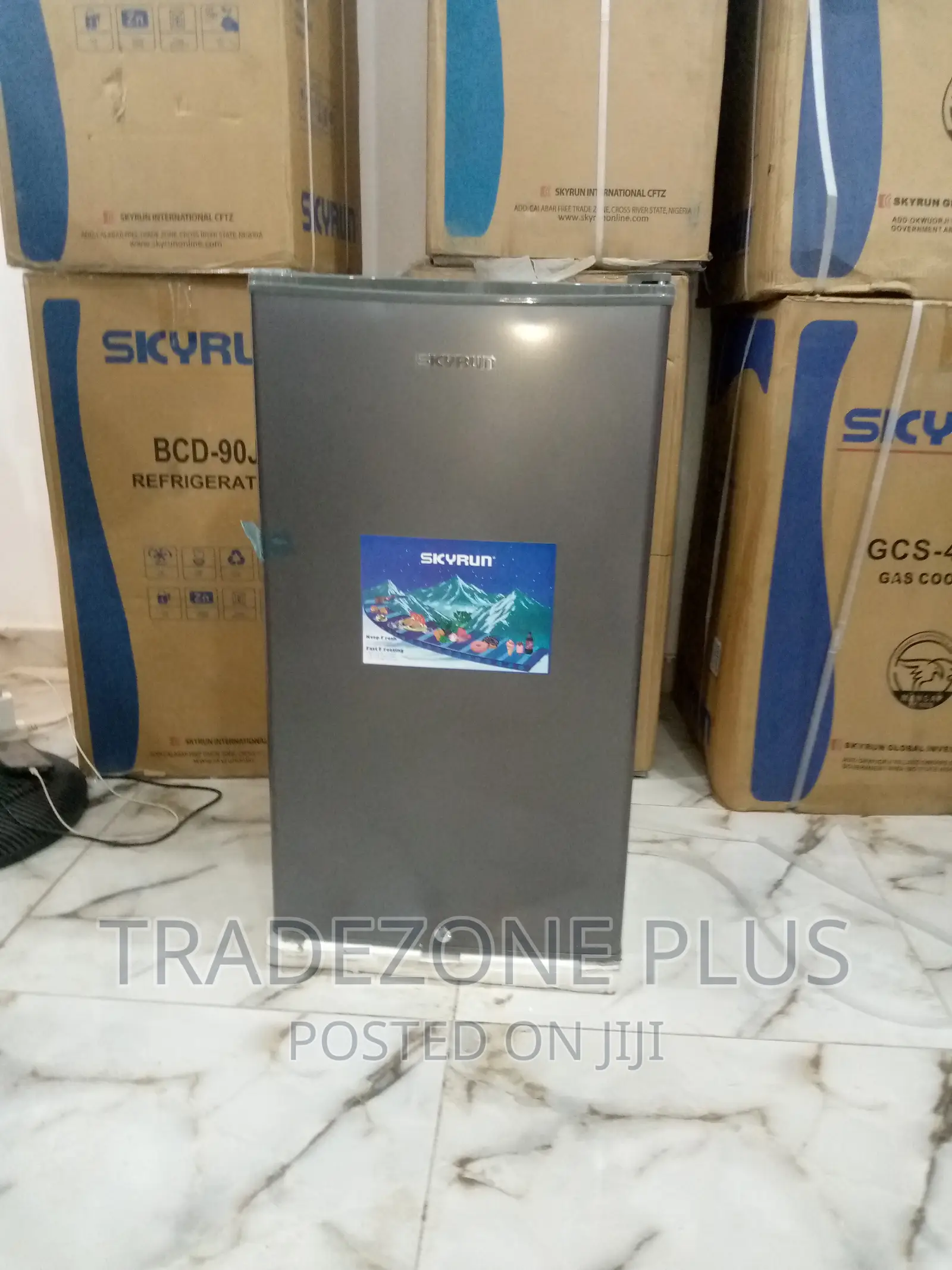 Skyrun Fast Cooling Fridge 80litre Single Door BCD-90J