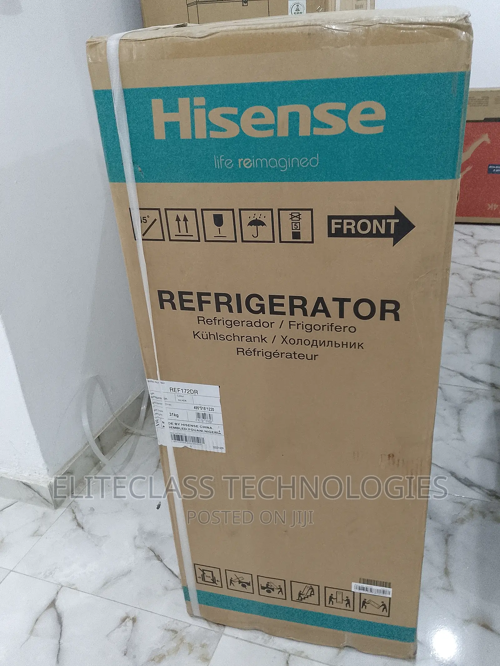 Hisense REF172DR 124 Litres Frost Free Refrigerator