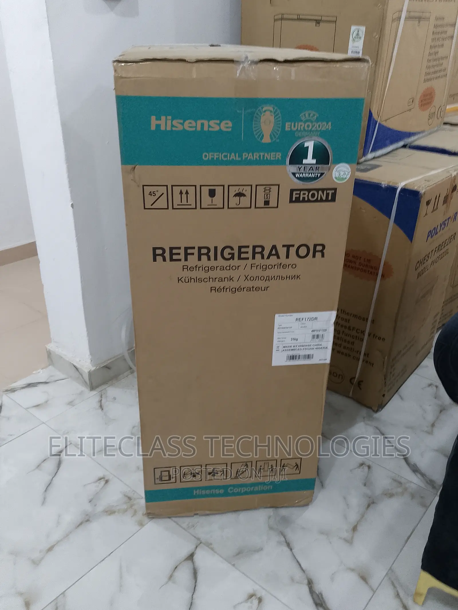 Hisense REF172DR 124 Litres Stylish Refrigerator
