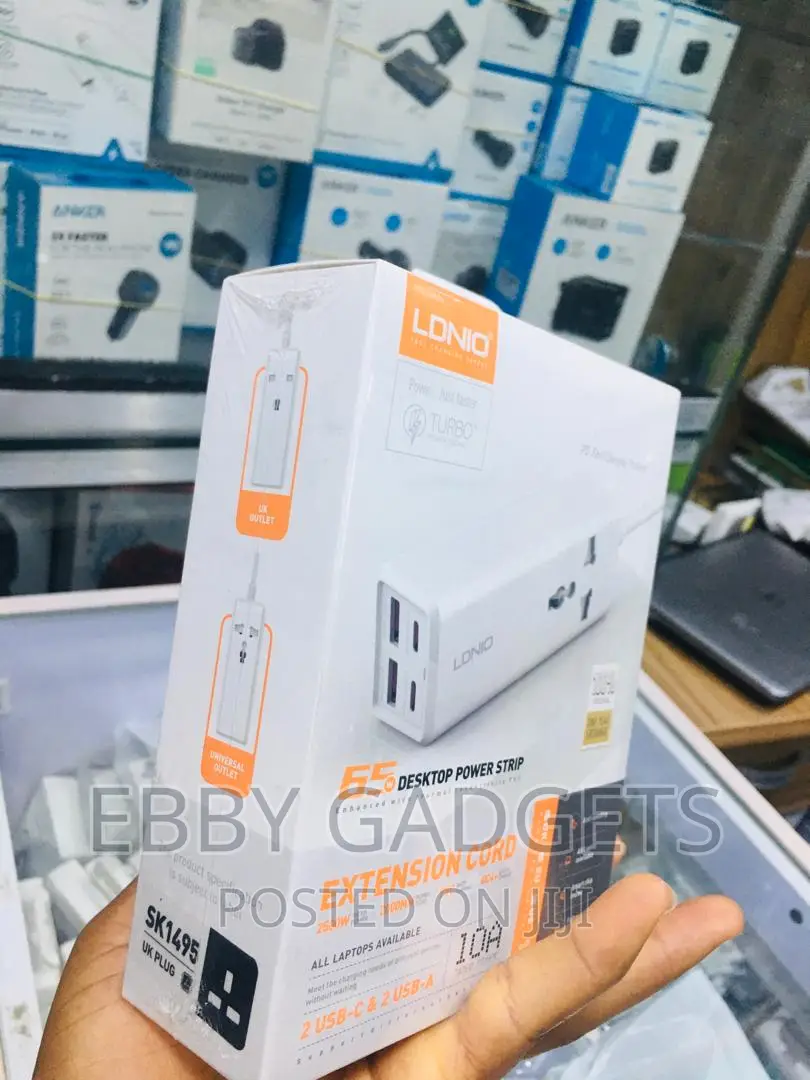 Ldnio 65W USB C Charger 4 USB Port Power Outlet for Laptop /