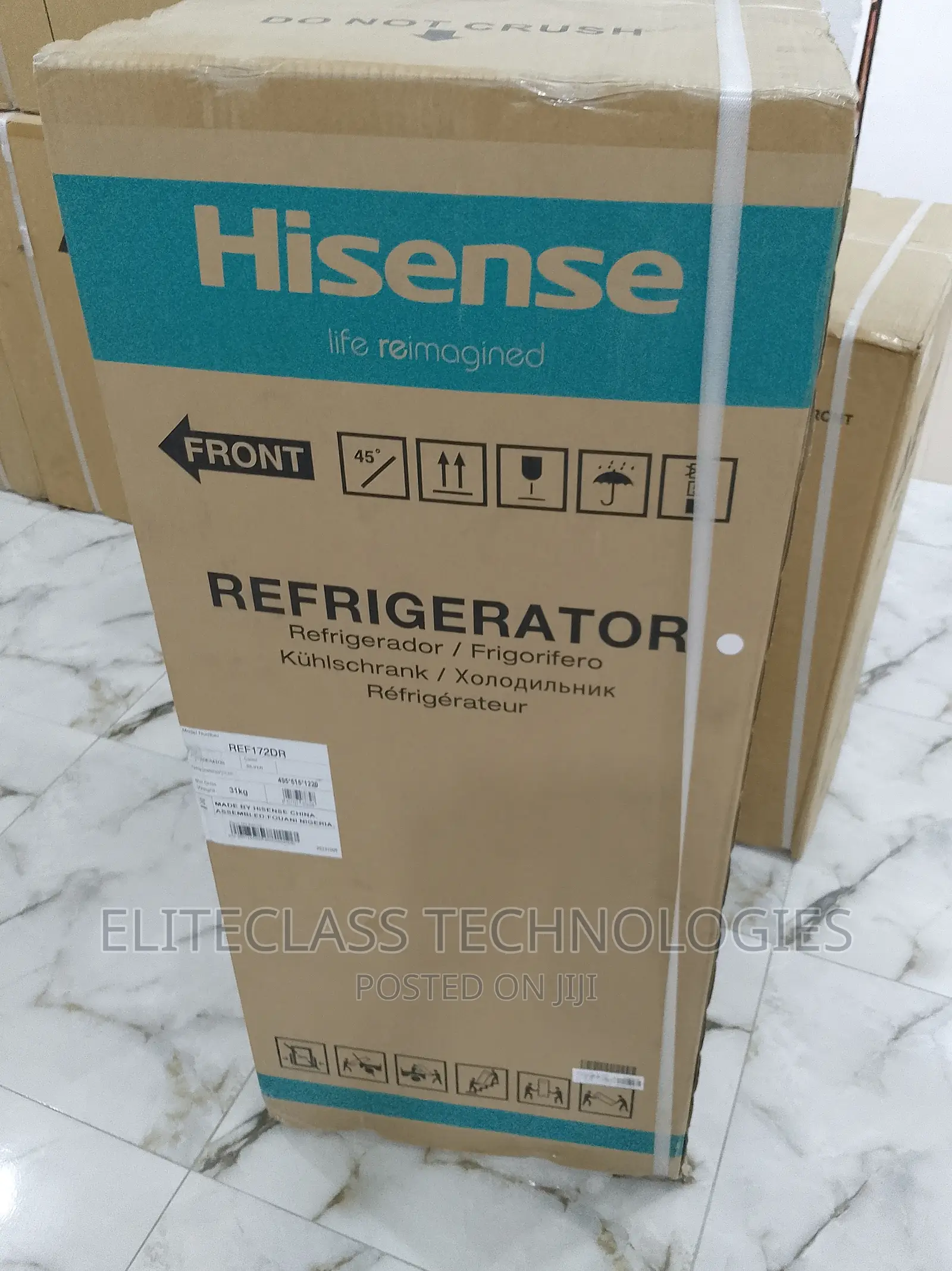 Hisense REF-172-DR 124 Litres Top Mount Freezer Refrigerator