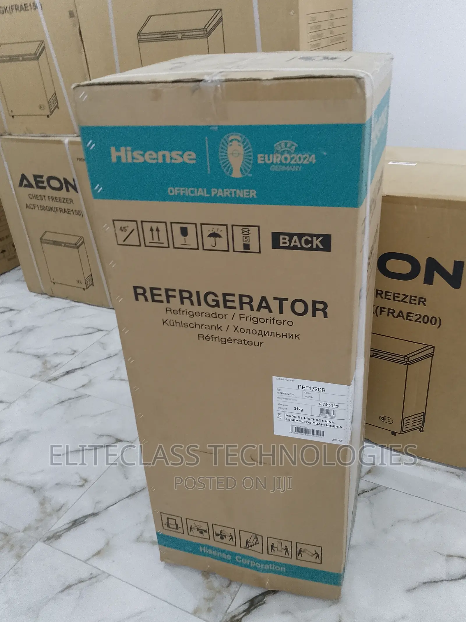 Hisense REF172DR 124 Litres Energy Saving Refrigerator