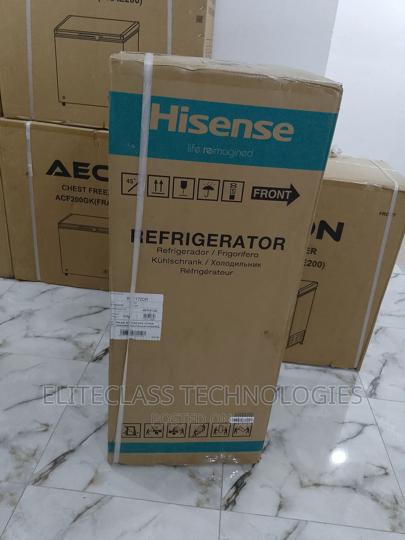 Hisense REF172DR 124 Litres Large Capacity Refrigerator