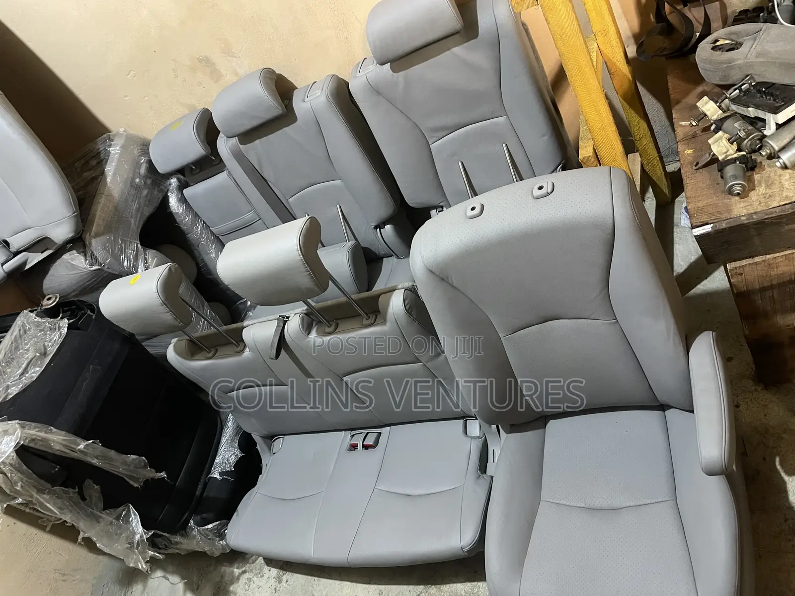 Complete Seat 3row Toyotahighlander2004-06 Ash Color