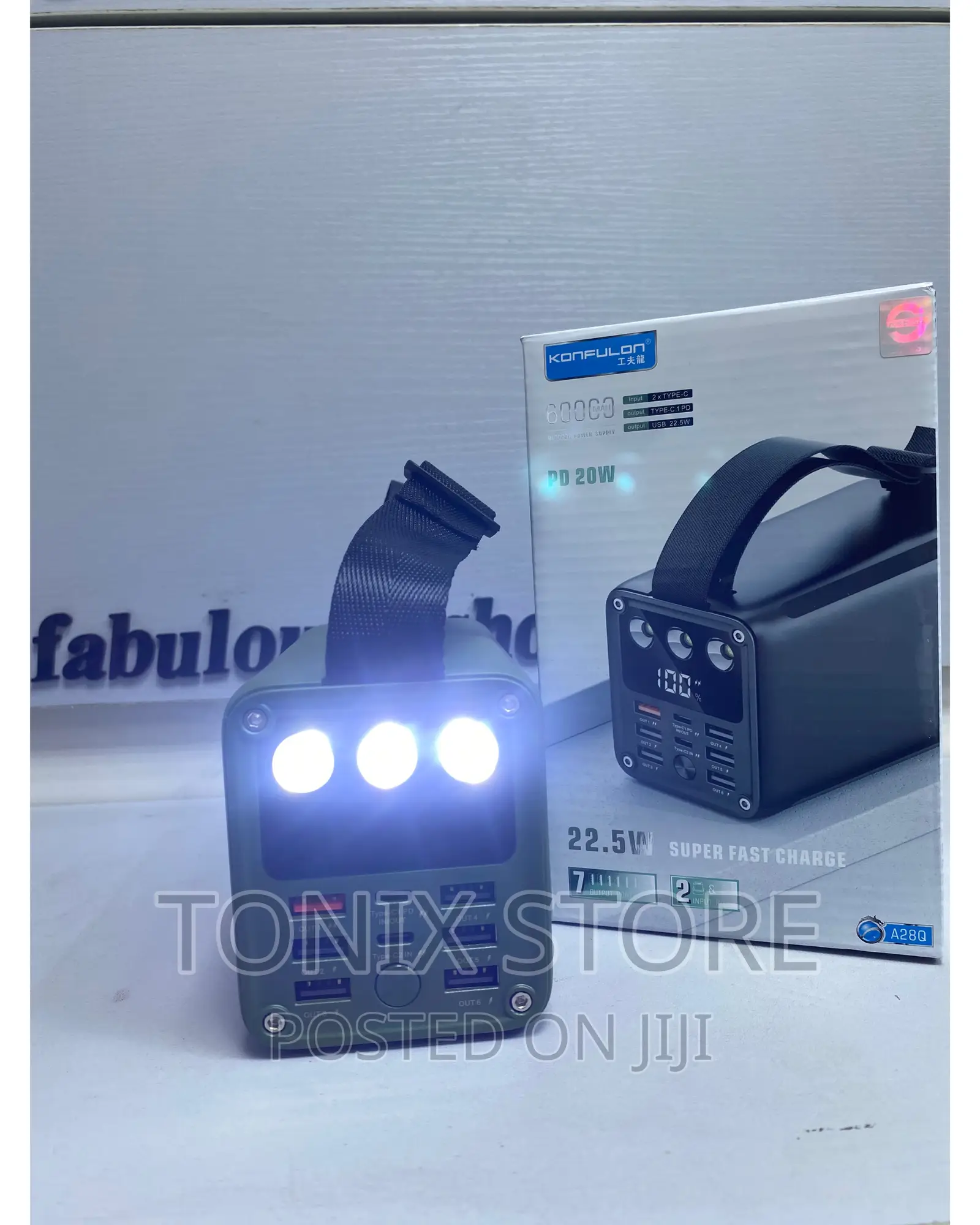 Super Fast 60,000mah Konfulon Powerbank