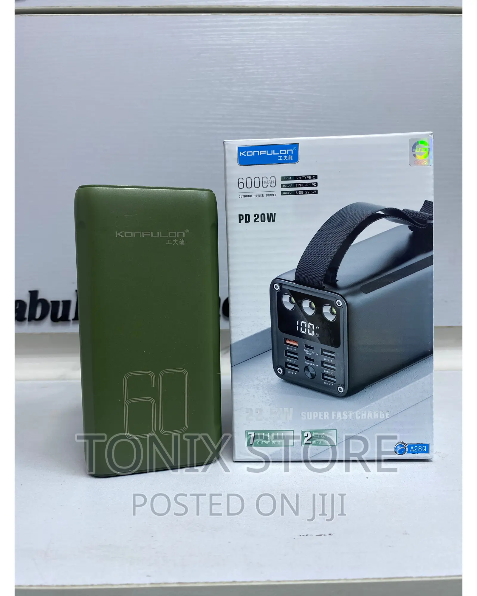 Super Fast 60,000mah Konfulon Powerbank