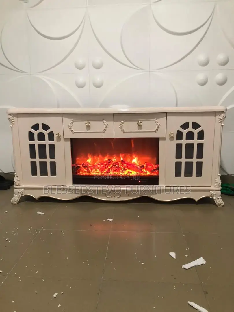 Fireplace Tv Stand White Color