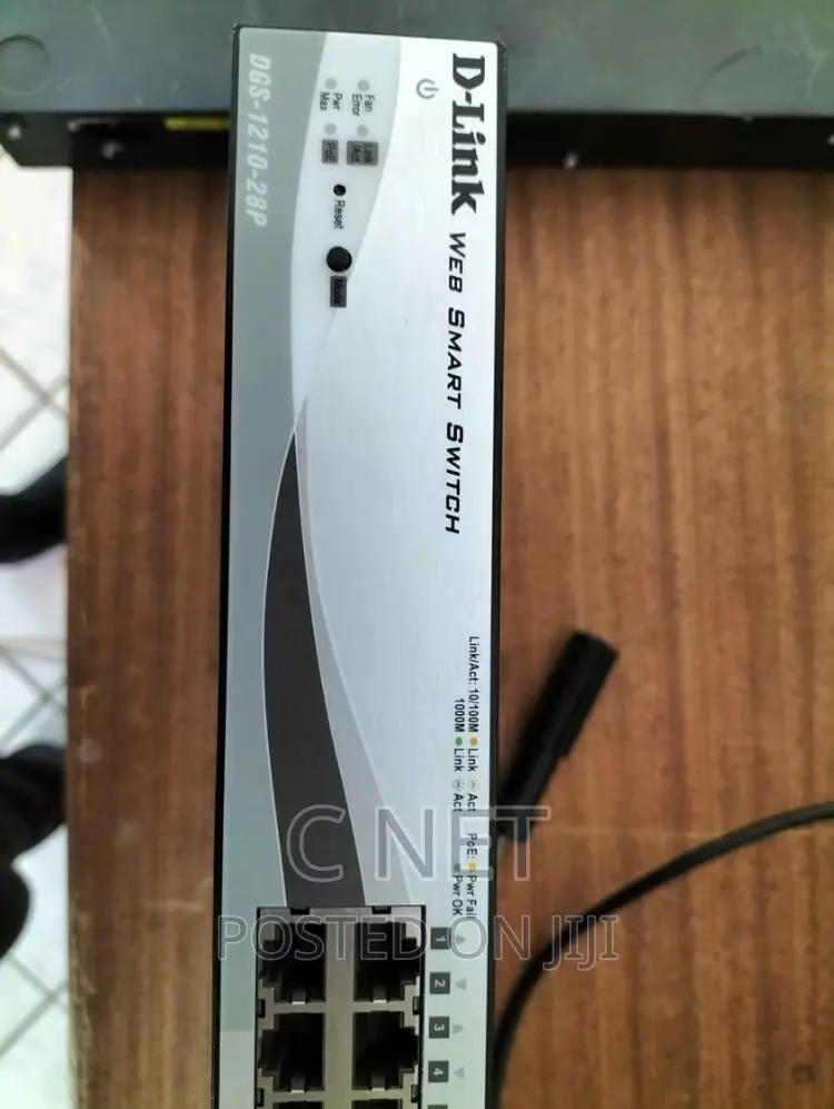 Dlink DGS-1210-28P 24-Port Poe Gigabit Smart Managed Switch