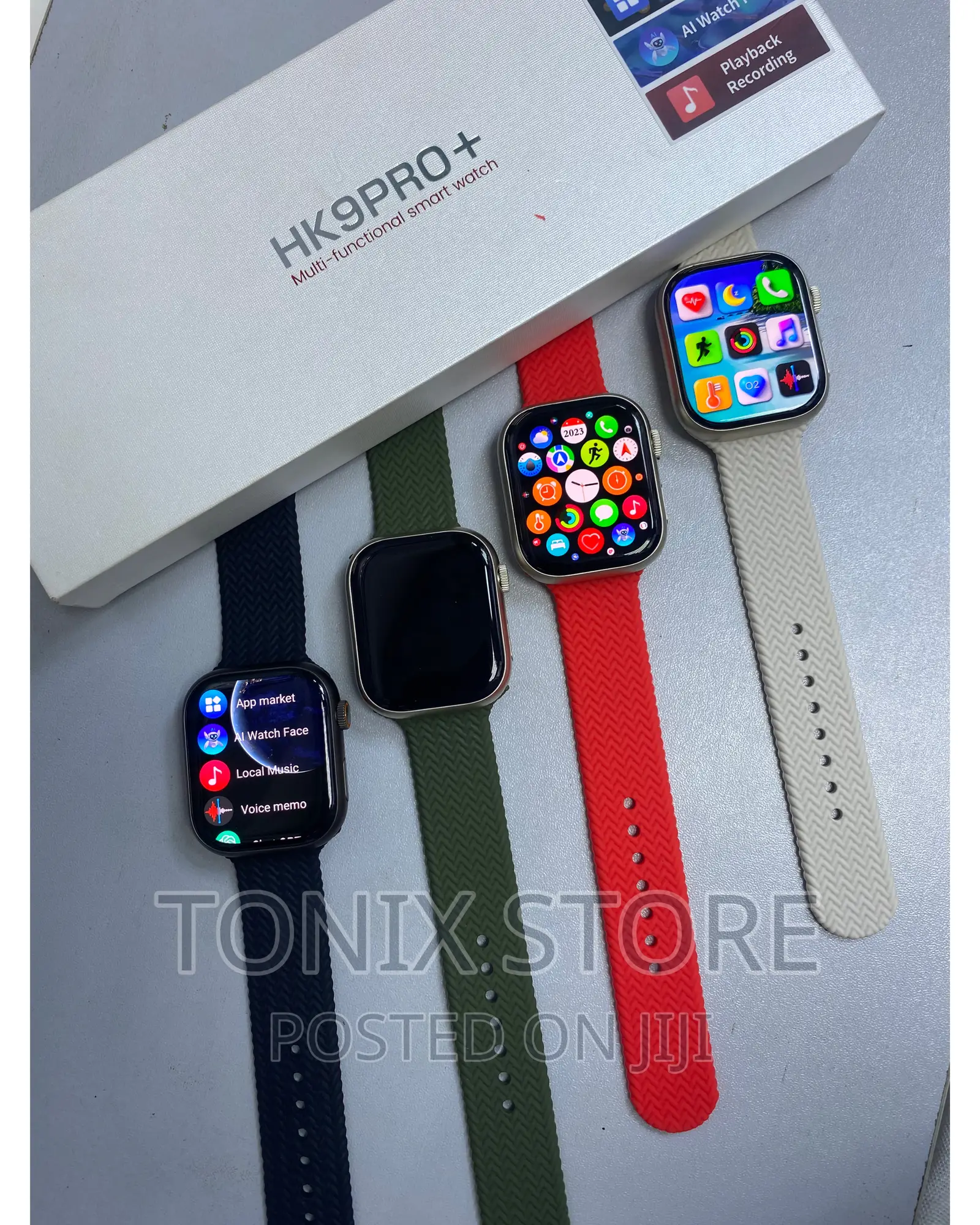 Hk9 Pro+ Smartwatch With 2 Premium Straps