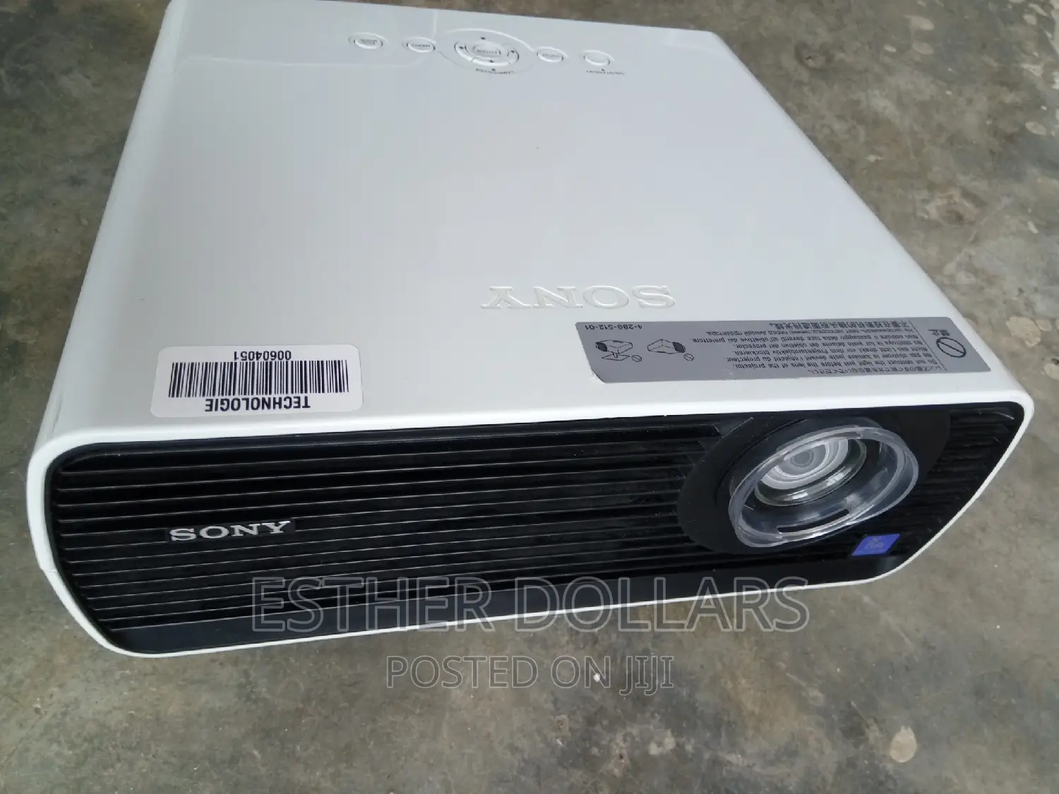 UK Used Epson Projector With Large Image