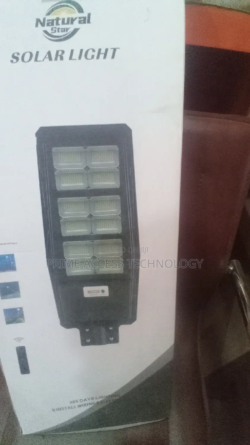 Natural Star 300watts All in One Solar Street Lights
