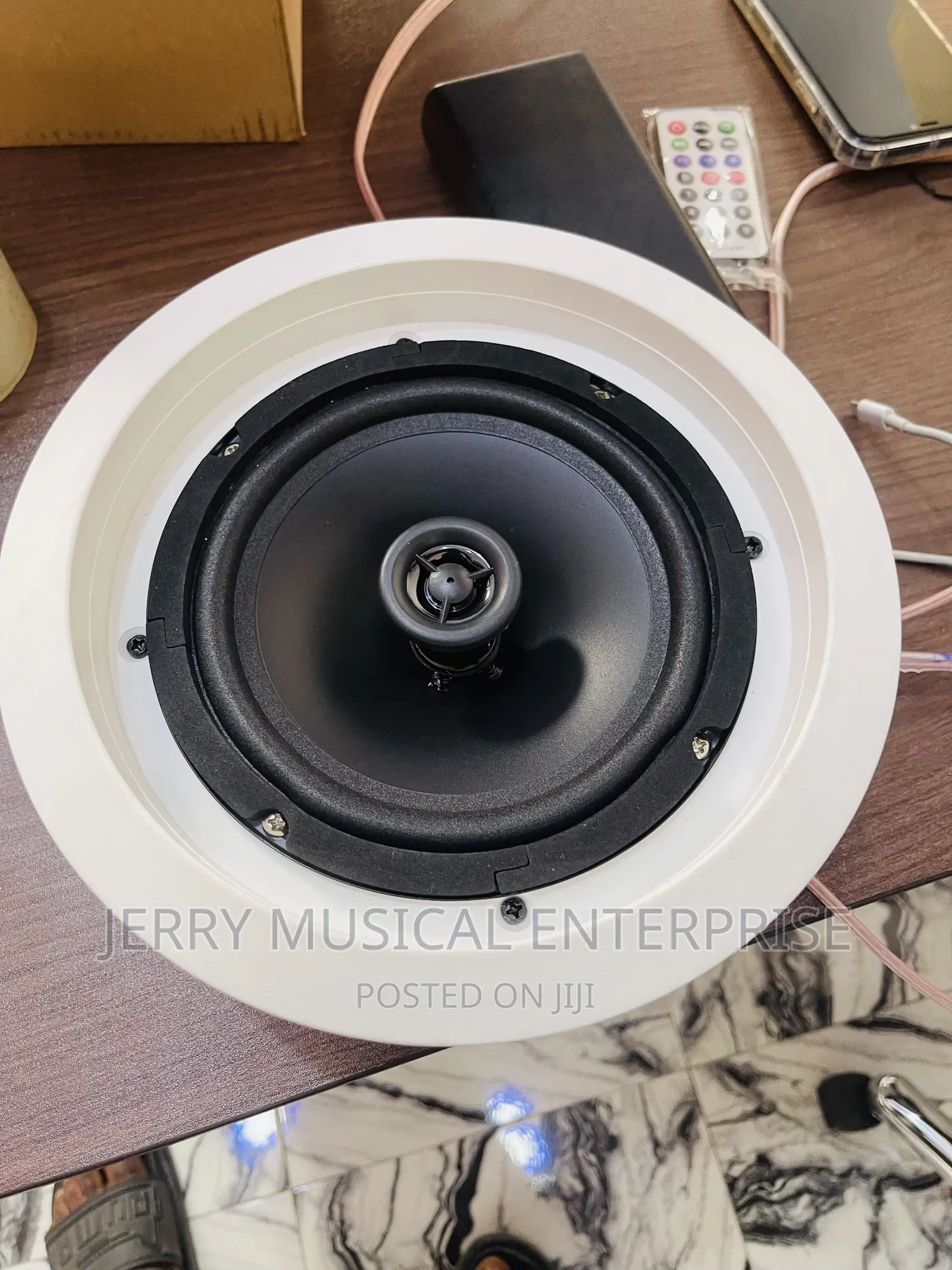 Frameless Stereo Ceiling Speakers