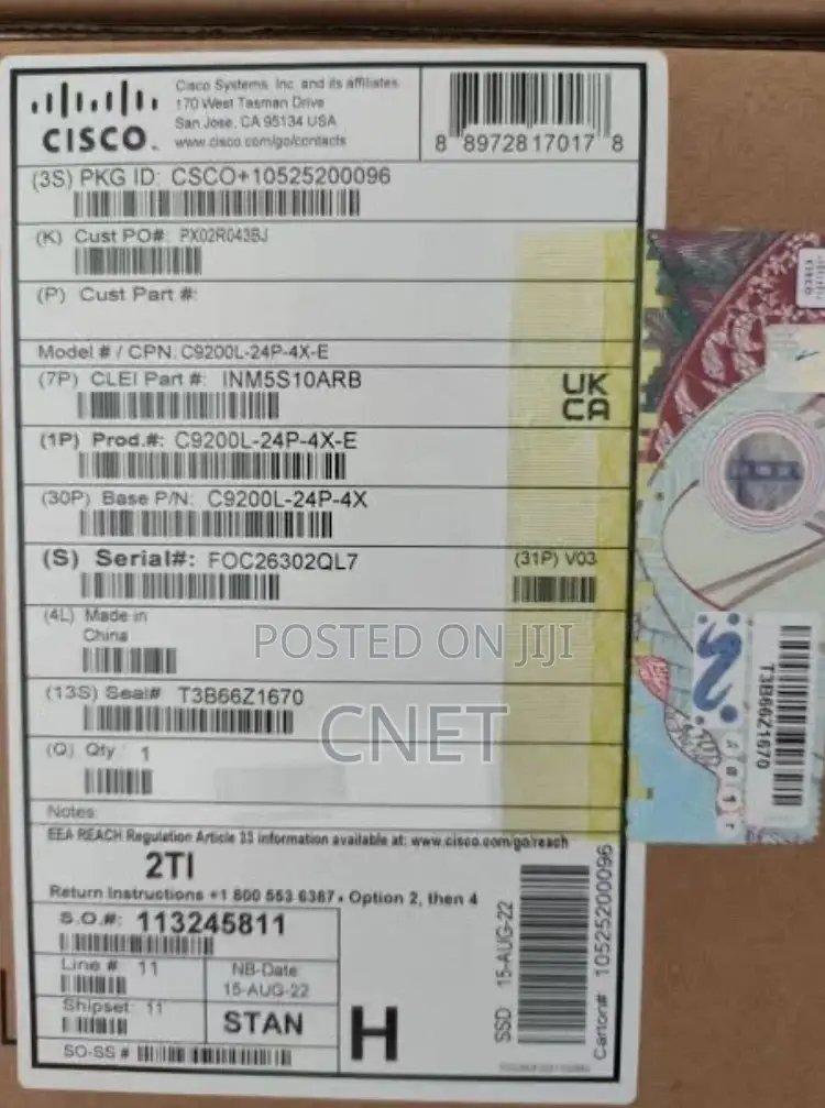 Cisco C9200l 24p 4x-E