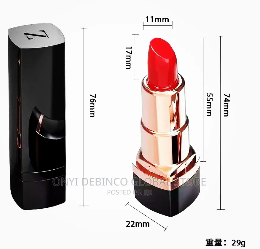 Rechargeable Lipstick Pussy Nipple Clitoris Vibrator