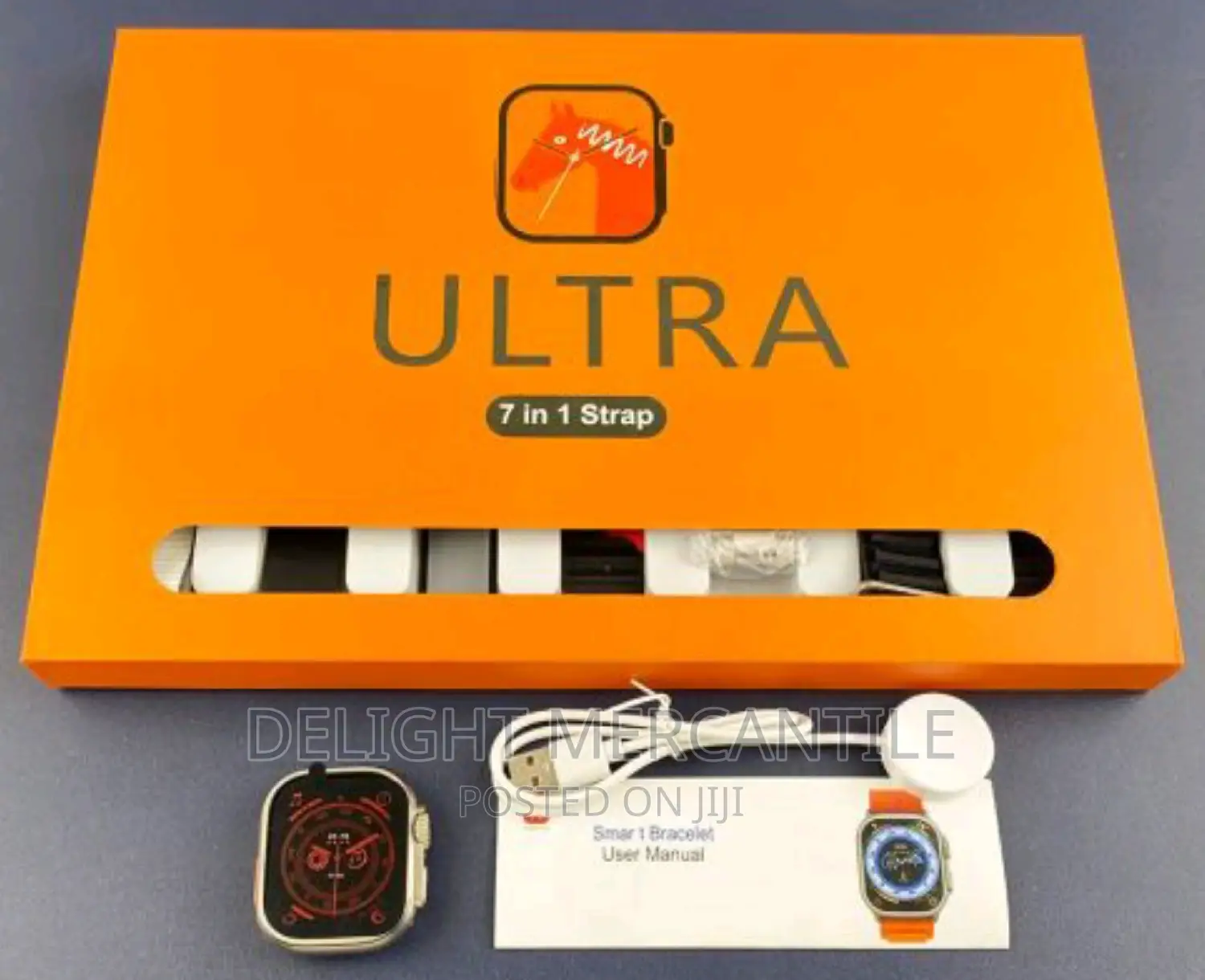 Classy Ultra 7 In 1 Straps Smart Watch