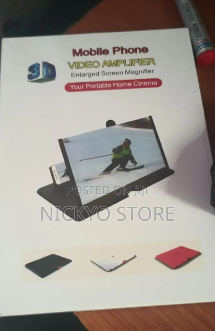12inches Wide Mobile Phone Video Amplifier 3D