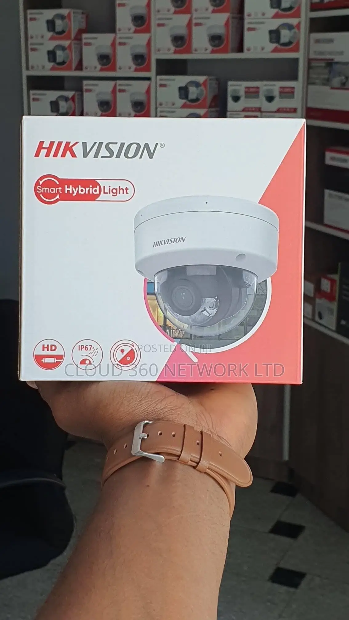Hikvision 4 MP Smart Hybrid Light Fixed Domeds-2cd1143g2-Liu