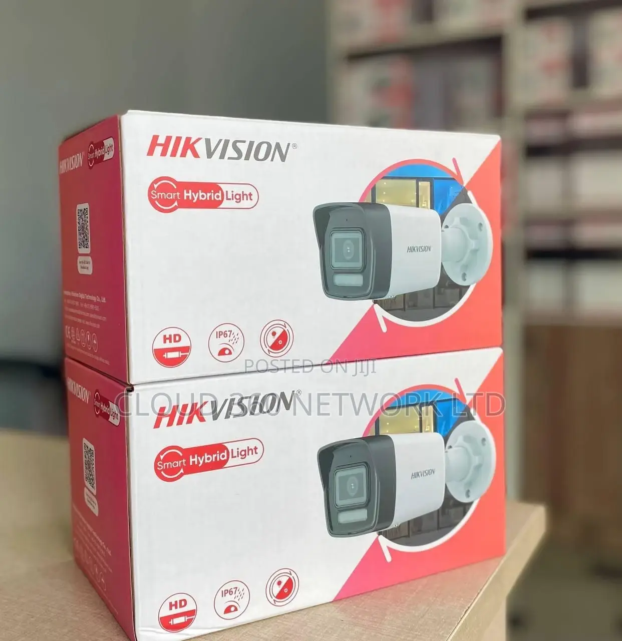 Hikvision 4 MP Smart Hybrid Light Bullet DS-2CD1043G2-LIU