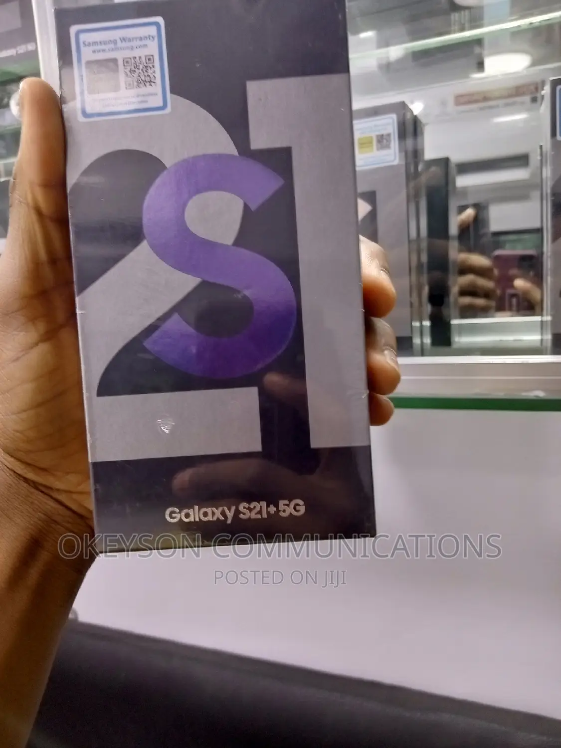 New Samsung Galaxy S21+ 5G 128 GB Purple