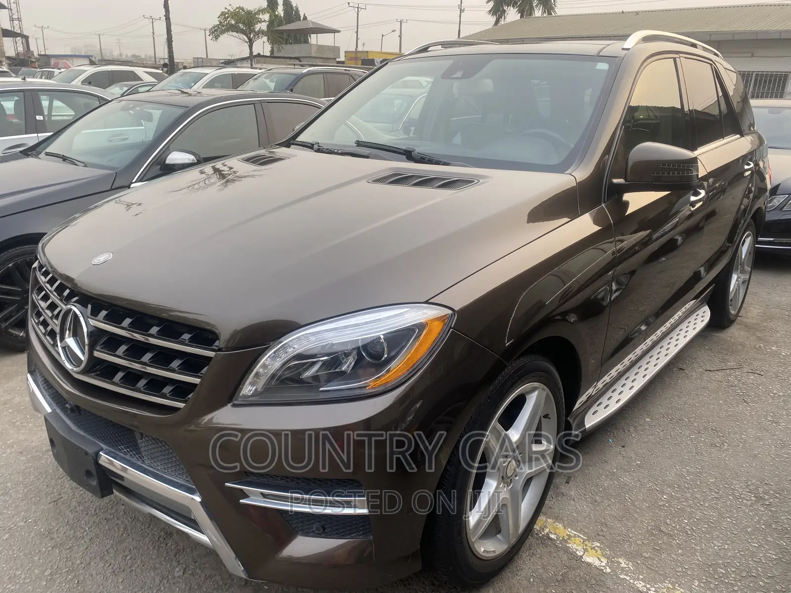 Mercedes-Benz M Class 2015 Brown