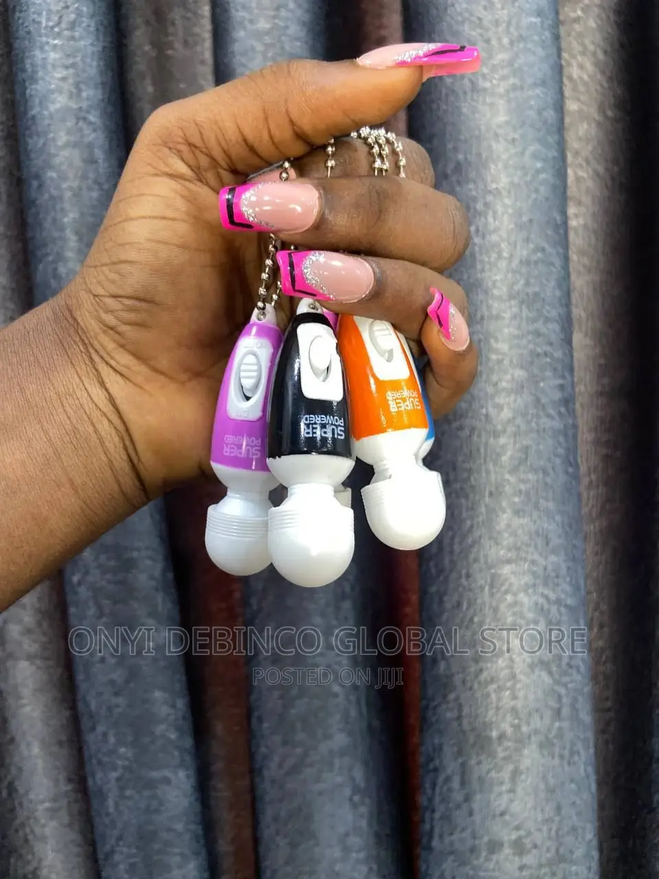 Mini Wand Key Chain Women Vibrator G Spot Massager