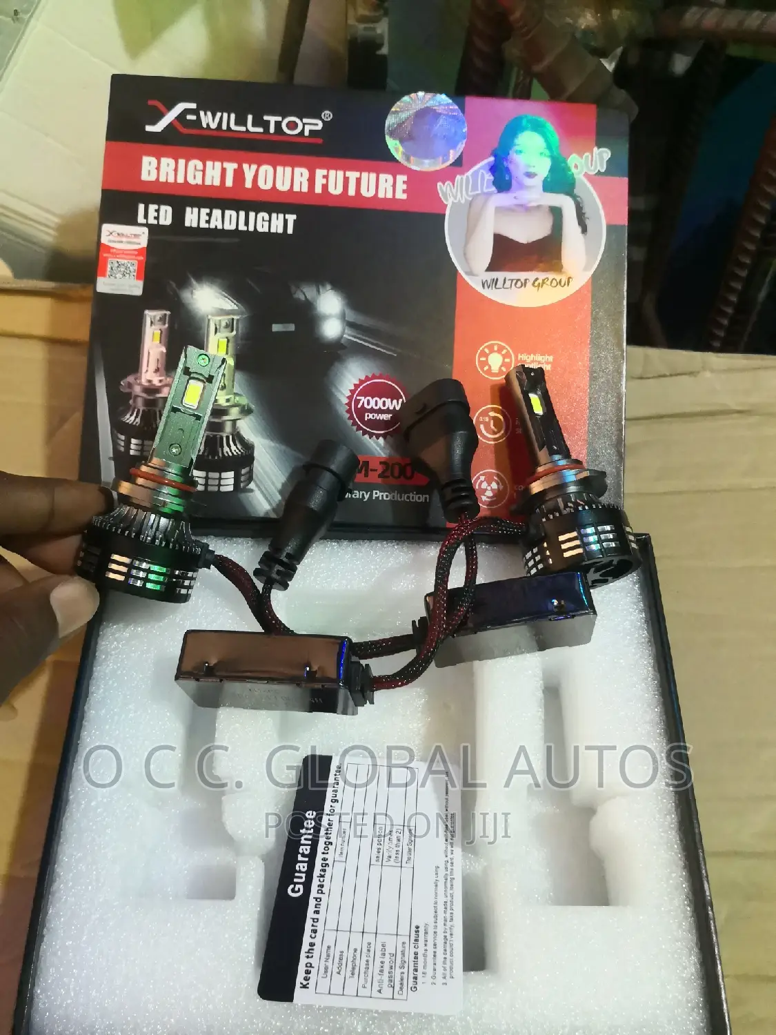 Headlamp Bulb  LED 7000w