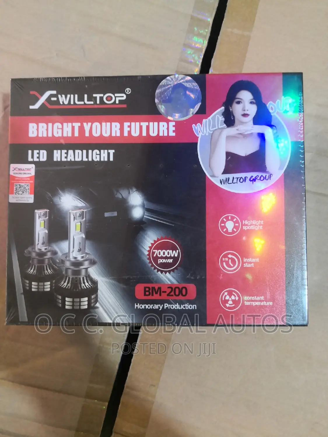 Headlamp Bulb  LED 7000w