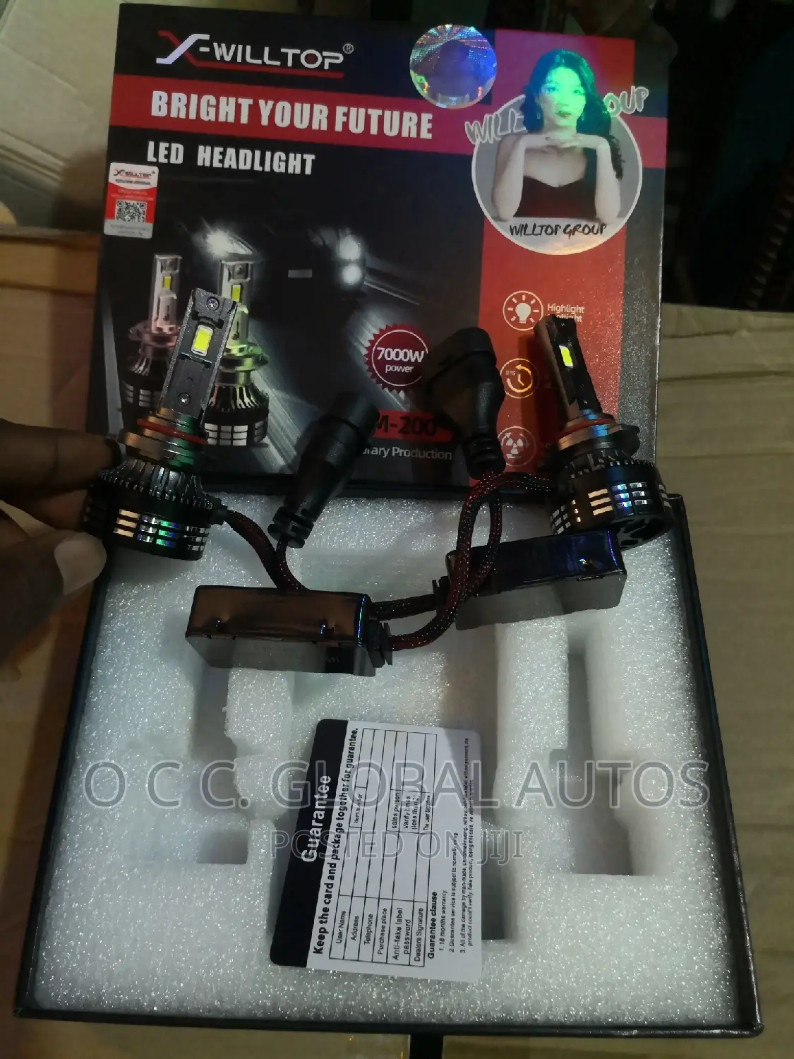 Headlamp Bulb  LED 7000w