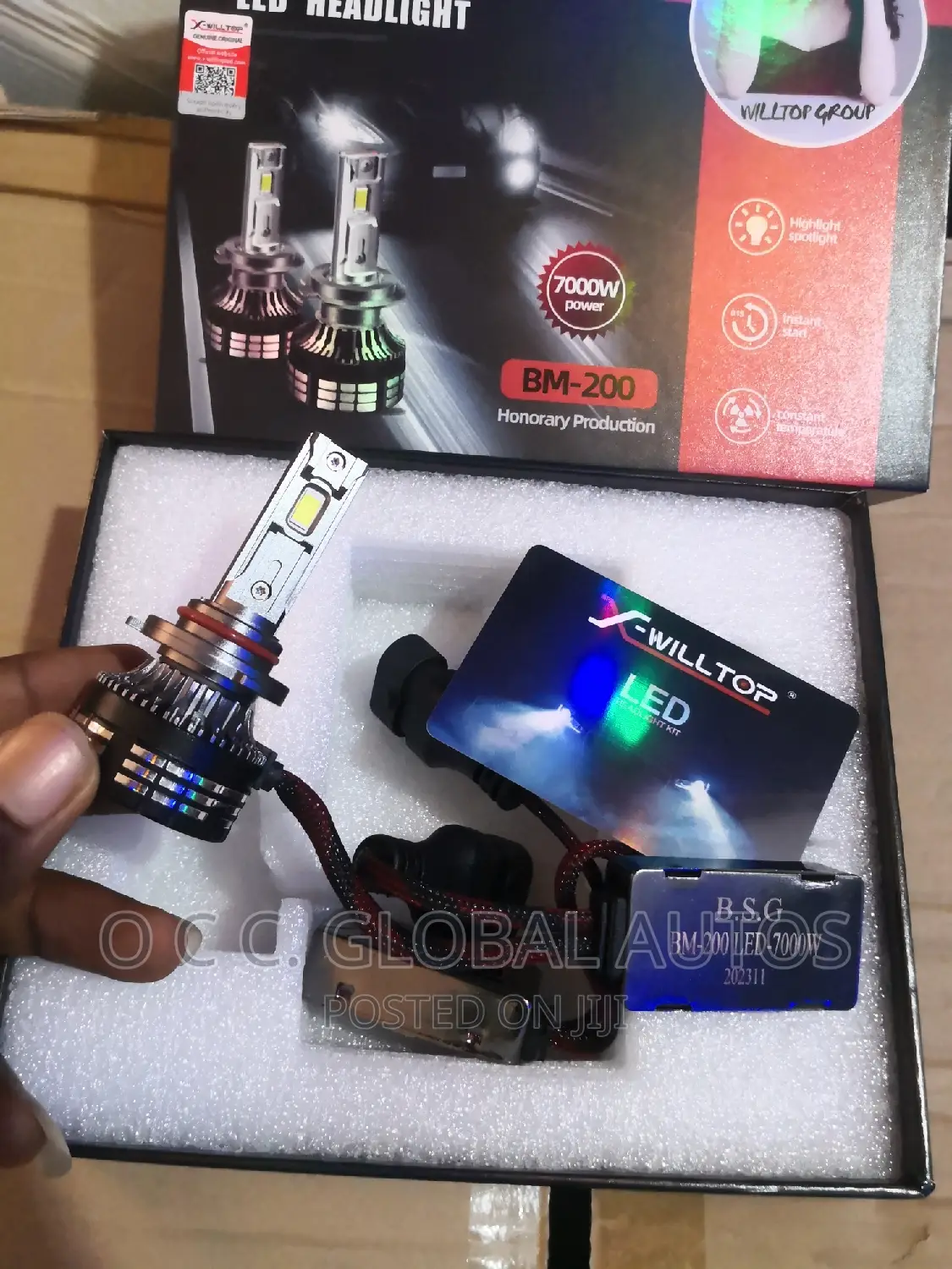 Headlamp Bulb  LED 7000w
