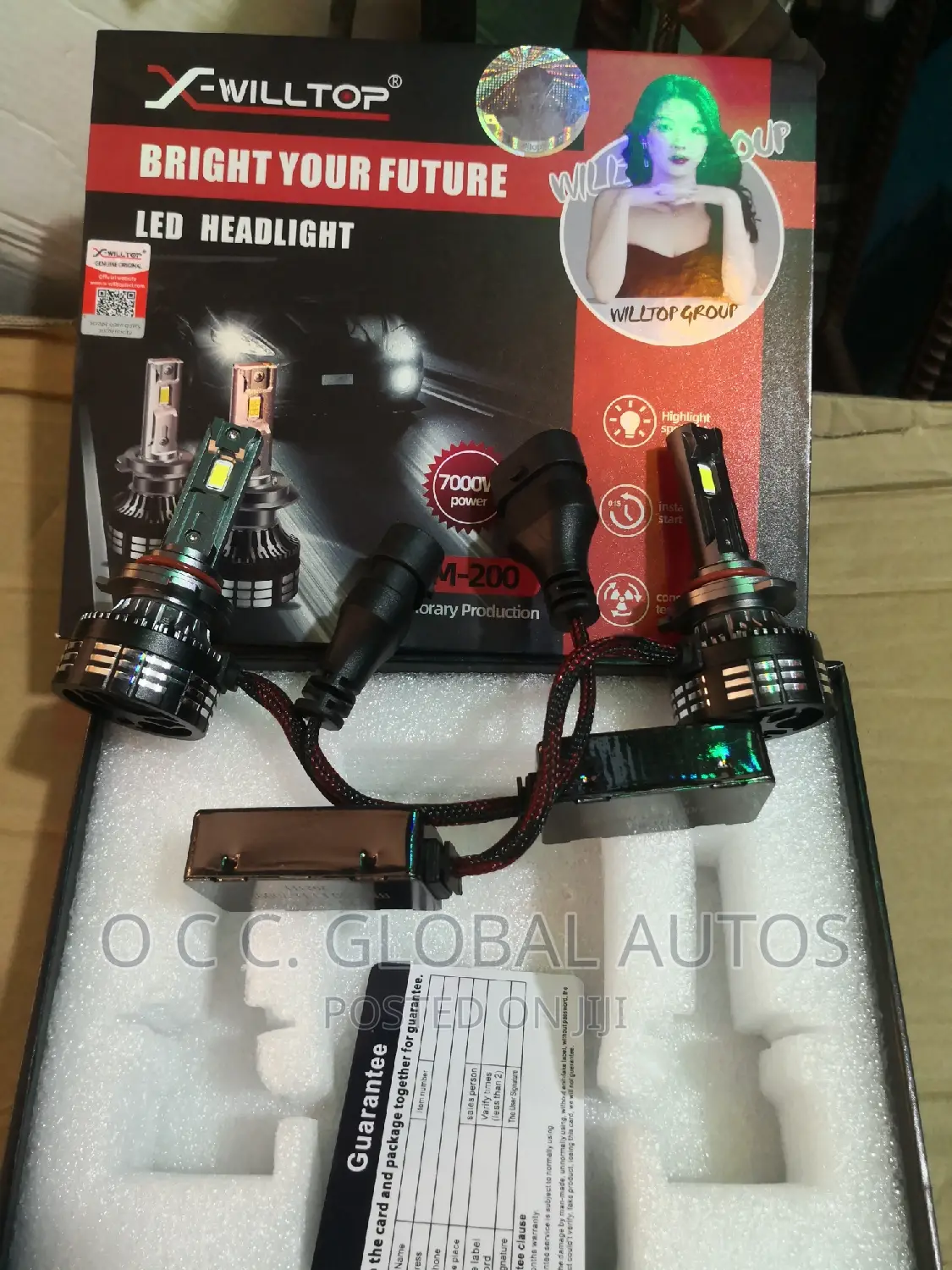 Headlamp Bulb  LED 7000w