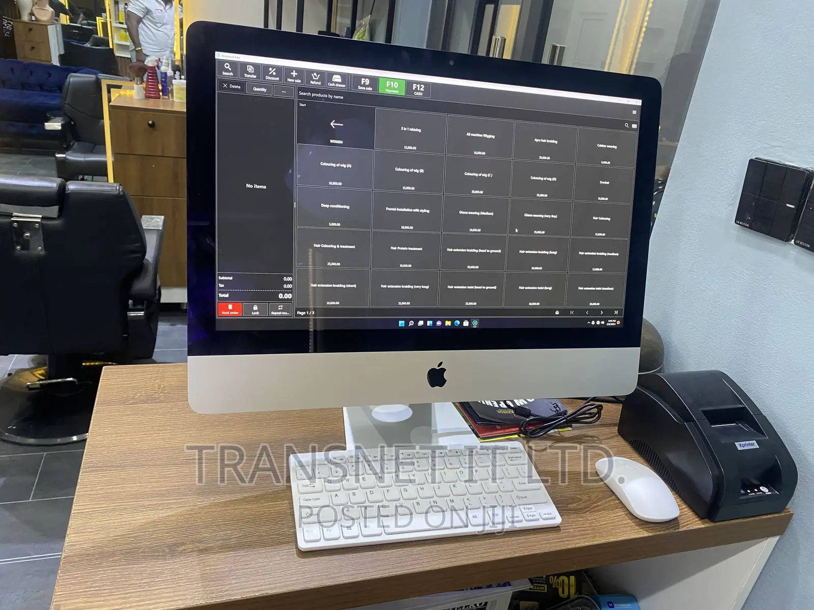 Point of Sales (POS) Software and System for Salon Spa