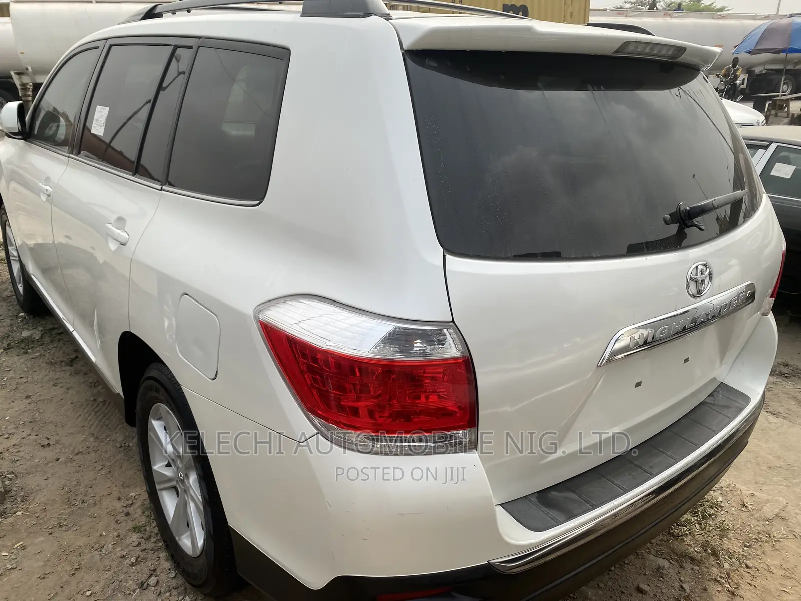 Toyota Highlander Limited 3.5L 2WD 2013 White