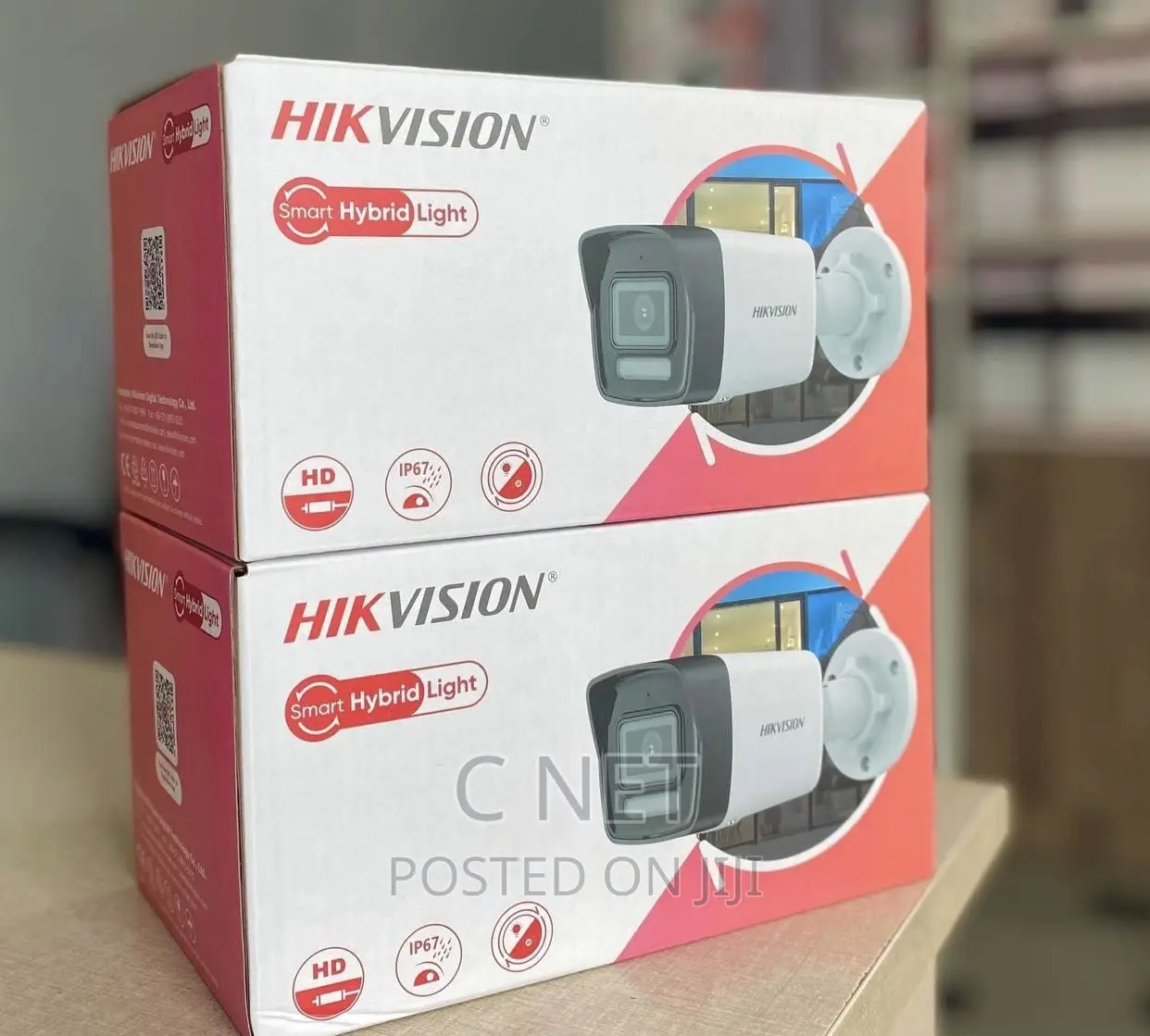 Hikvision 4MP Hybrid Smart Light Fixed Dome Bullet
