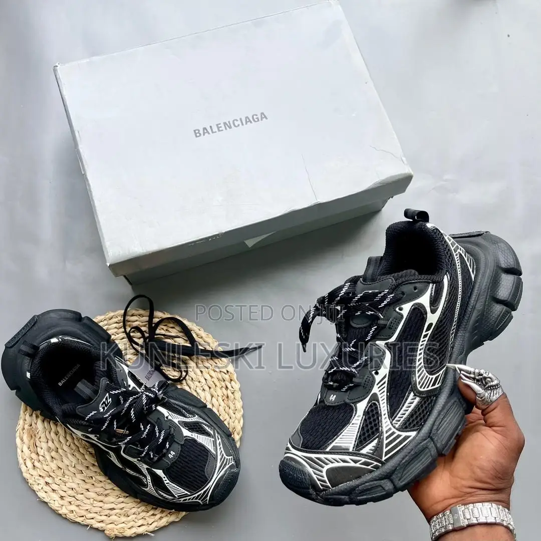 Original Balenciaga 3xl Red Mesh Sneakers