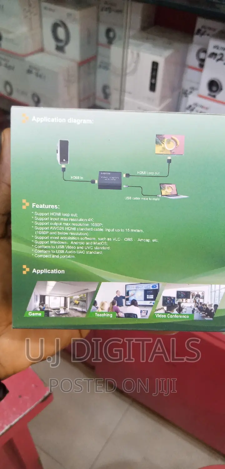 HDMI Video Capture With Loop Out