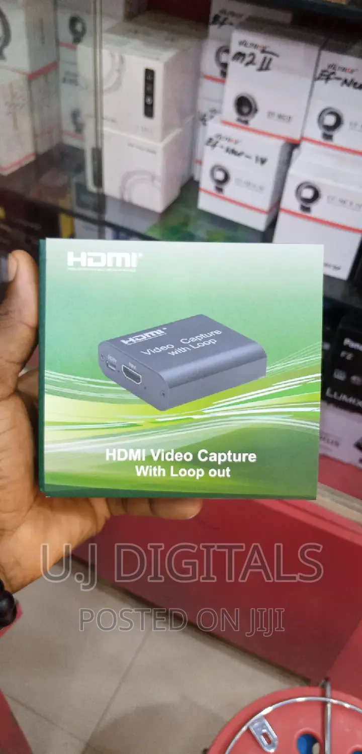 HDMI Video Capture With Loop Out