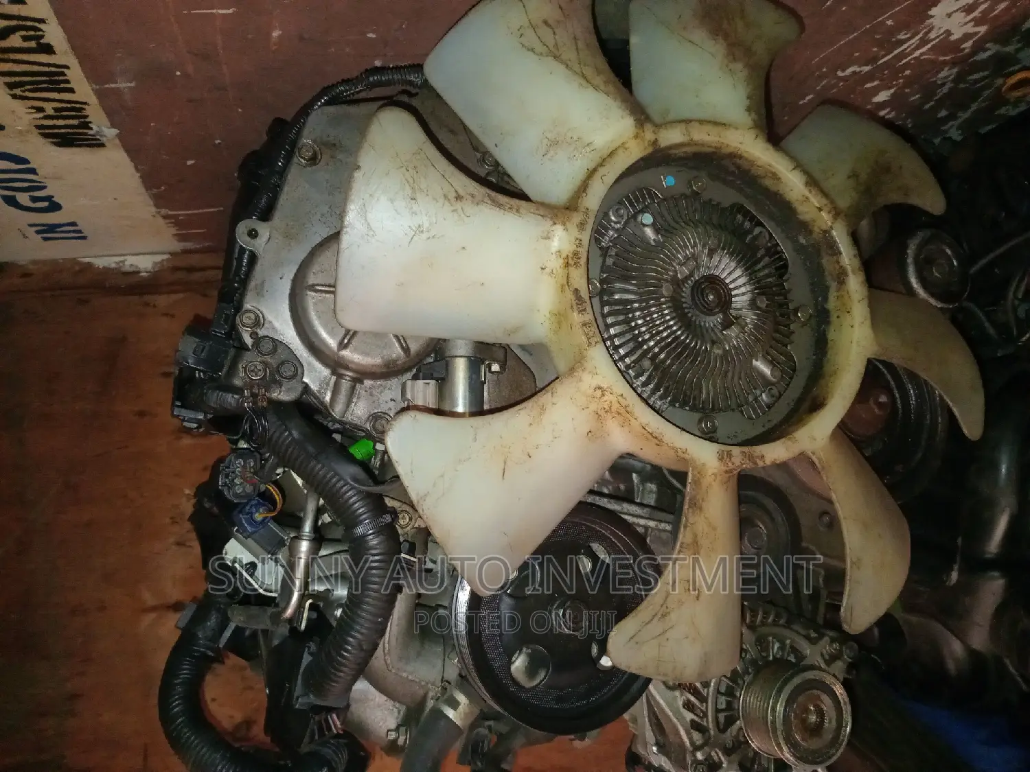 KA24 Complete Engine for Nissan Navara Pickup or Urvan 2007.