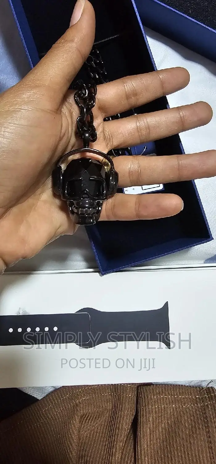 Swarovski Skull Crystal Necklace