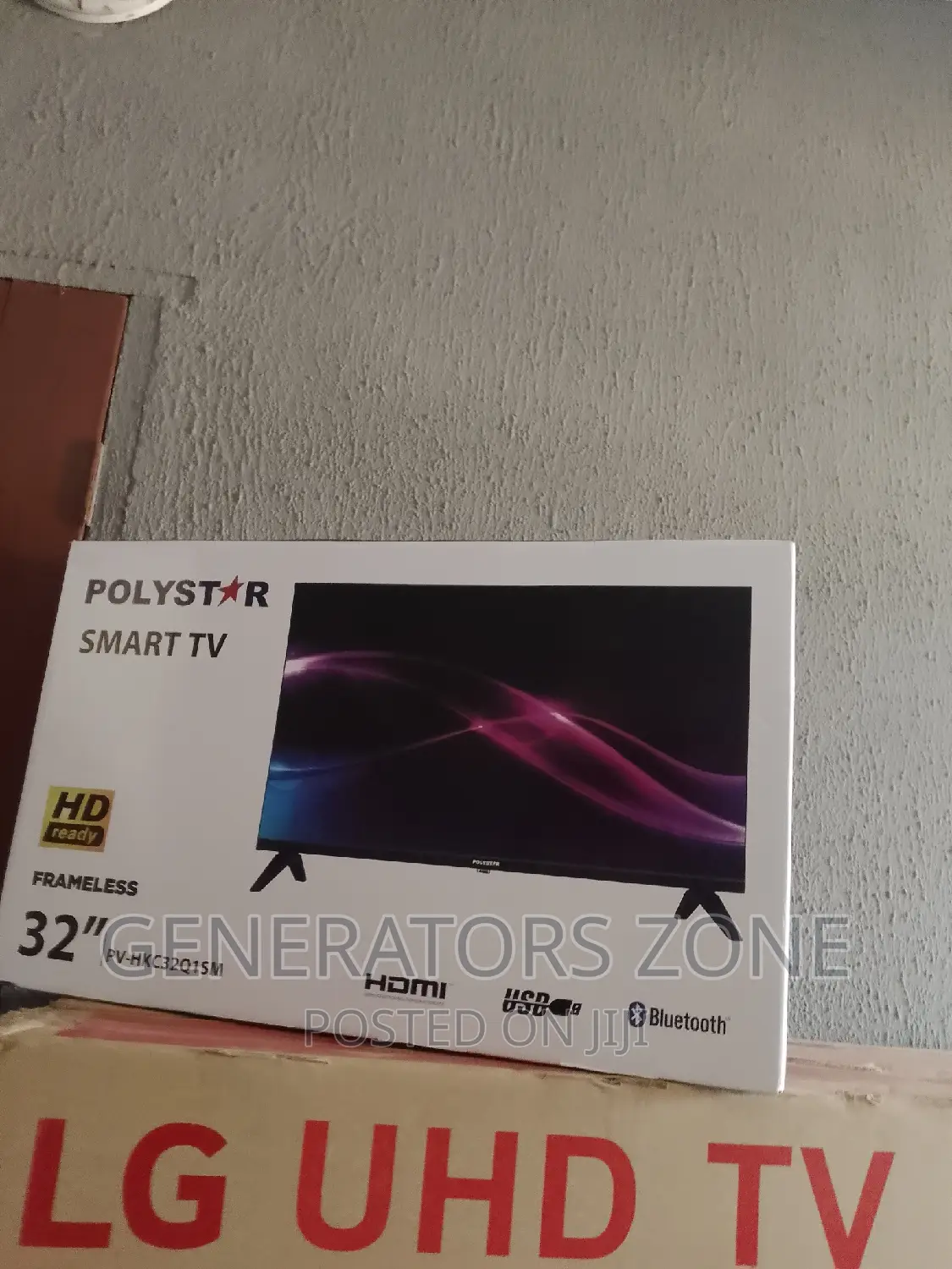 Brand New Pv-Hkc32q15m Polystar 32-Inch Straight Tv