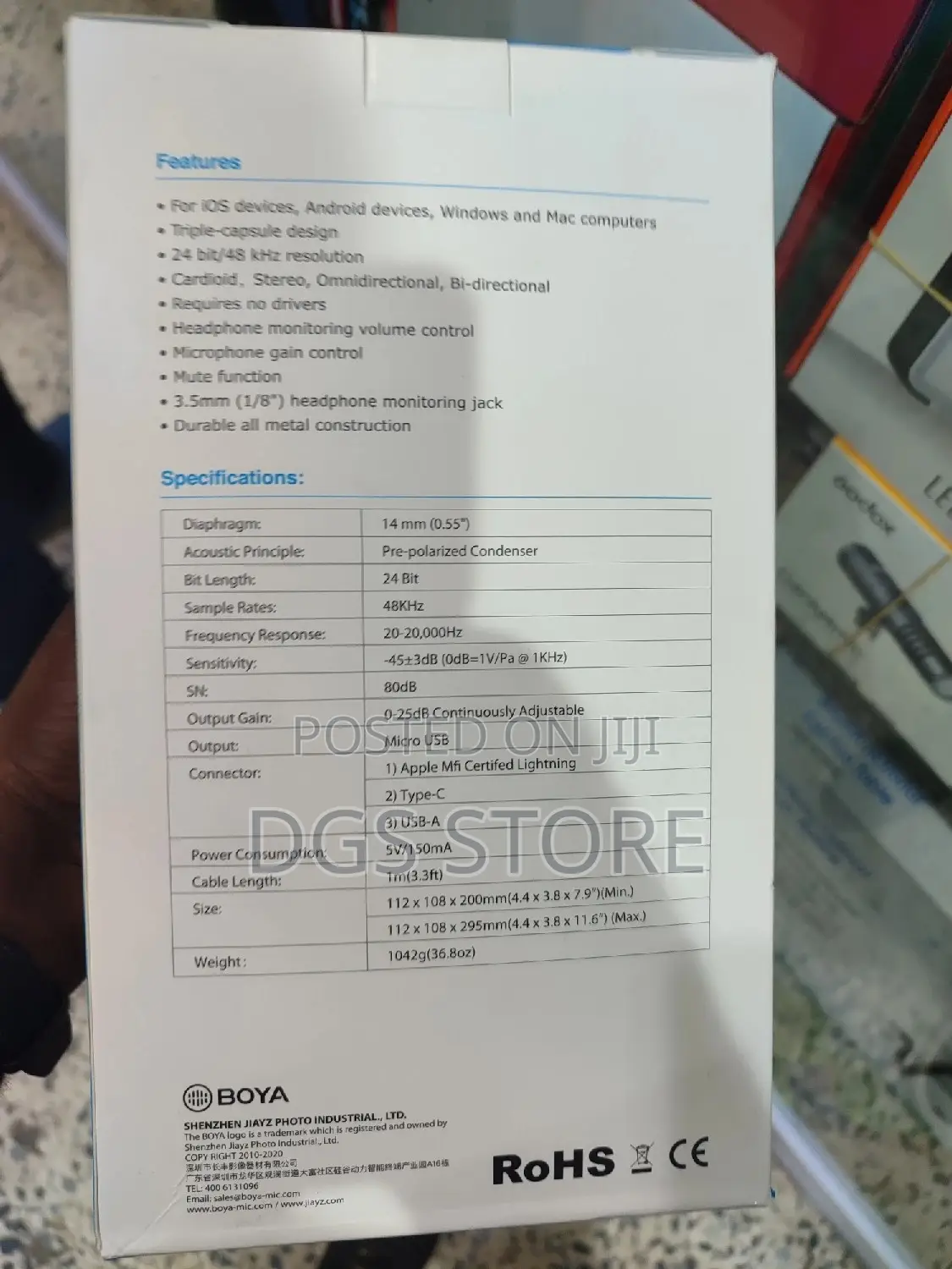 Boya by PM700SP USB Microphone
